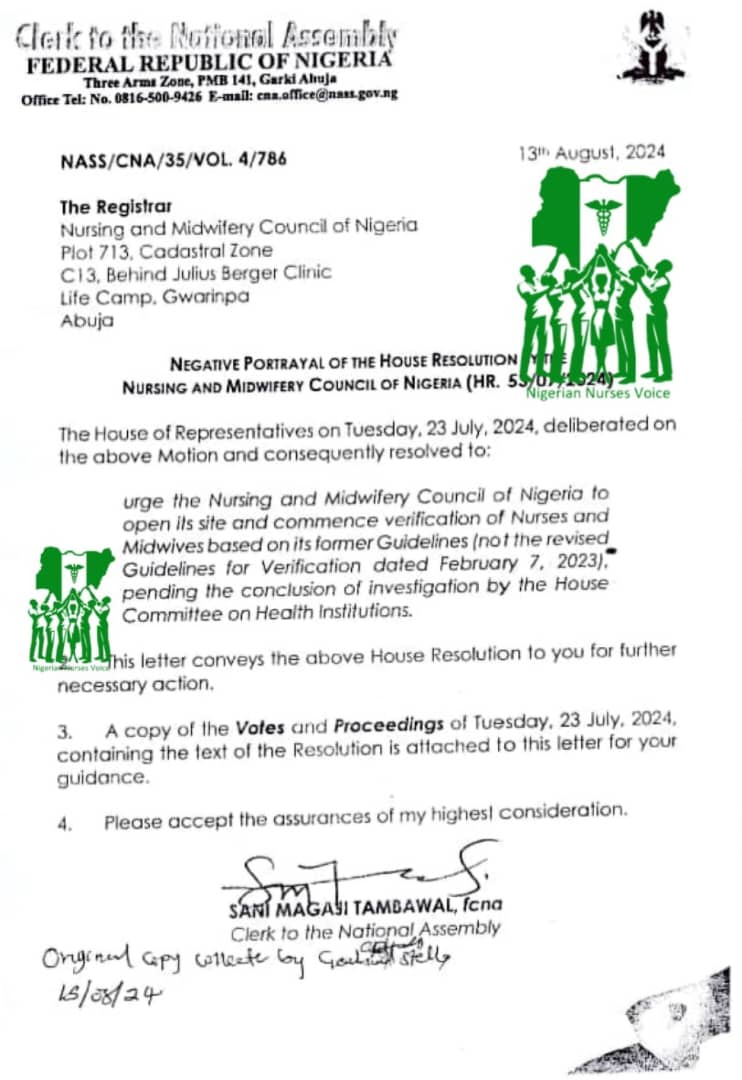 NaijaNursesV's tweet photo. Congratulations to Nigerian Nurses Voice and the entire nursing community for this great mile achieved.
We await the NMCN action 

Long live all nurses and for all the warlords that fought to the end.
 Let's await the opening of the portal 

ALUTA CONTINUA!!
VICTORIA ASCERTA!! https://t.co/D1xN2PqxKZ