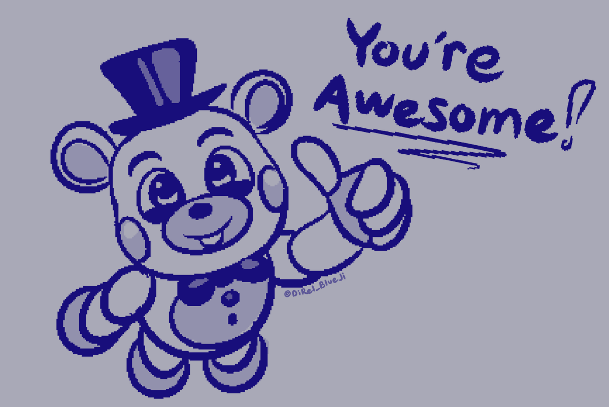 DiRel_BlueJi's tweet photo. #FNaF #FiveNightsatFreddys https://t.co/GQqwiUmkvb
