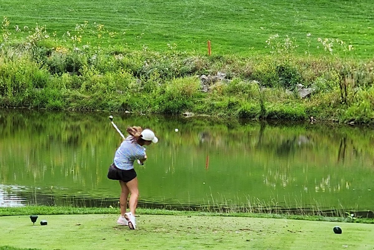BCLancerGolf's tweet photo. Day 1 is complete at the BCMF Invitational. BC golf is in 11th place out of 27 teams. Abbie 89, Ari 94, Alexa 104, Madie 103, Sophia 98, Lauren 100. It was a challenging golf course, and we all are looking for the #LancerBounceBack tomorrow. 
#ThinkForwardPlayForward https://t.co/i1OMcncxIL