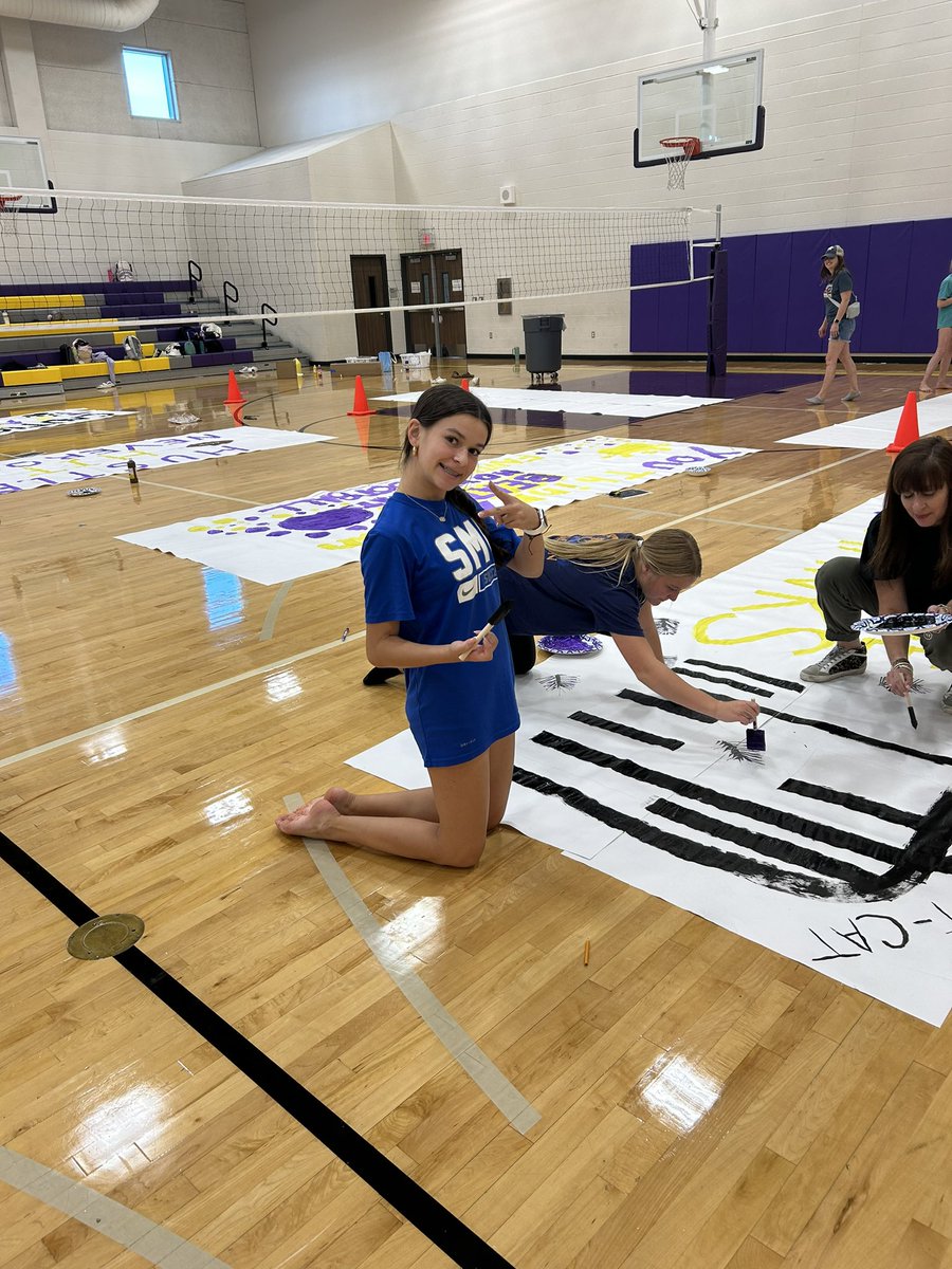 TCATS_Athletics's tweet photo. RTMS Cheer Poster Party!!! @RTMSThundercats https://t.co/iIccW1wh6d