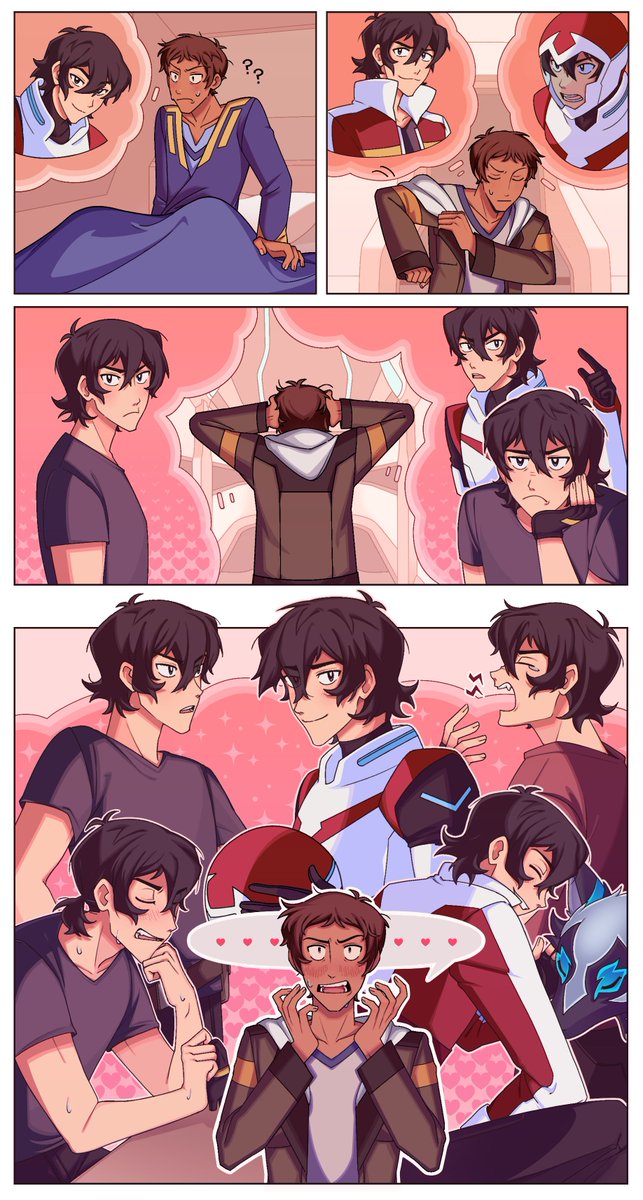 mizukkay's tweet image. realization — #klance #klancefanart