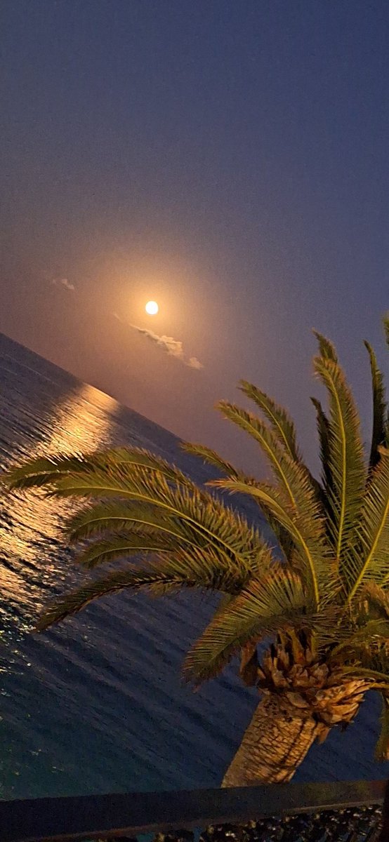 manolcan's tweet photo. #Fotopostales #Nerja con la luna llena preciosa https://t.co/Ba4W8t5oIy