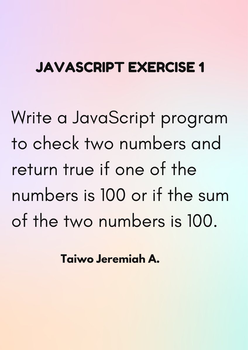 Jerry_Adeboye's tweet photo. 🚀 Exciting News! 👋 Diving deep into JavaScript! 🌟 Join me for a daily JavaScript question. Let's engage, learn, and grow together! 💬 #JavaScript #CodingCommunity #LearningTogether #TwitterLearning https://t.co/Q9Bb4WVHLY