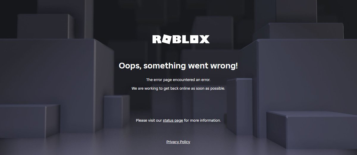 DaRealRedLight's tweet image. QWERTYUIOPASDFGHJKLÇZXCVBNM
#Roblox #RobloxDown #RobloxIsDown