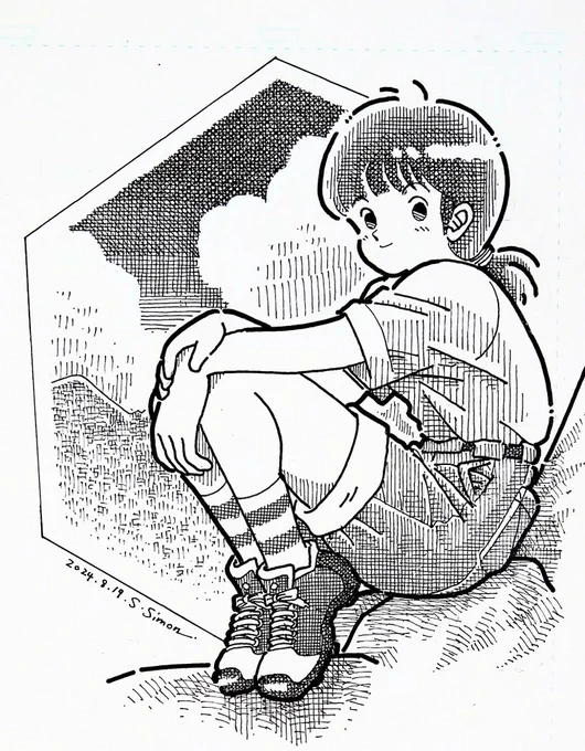 おはようございます。朝の再掲のお時間です。
「山頂」
今日は地方によっては雨になりそうですね。一服の涼なればいいのですが。大雨にはご用心。

本日も良い1日を! 