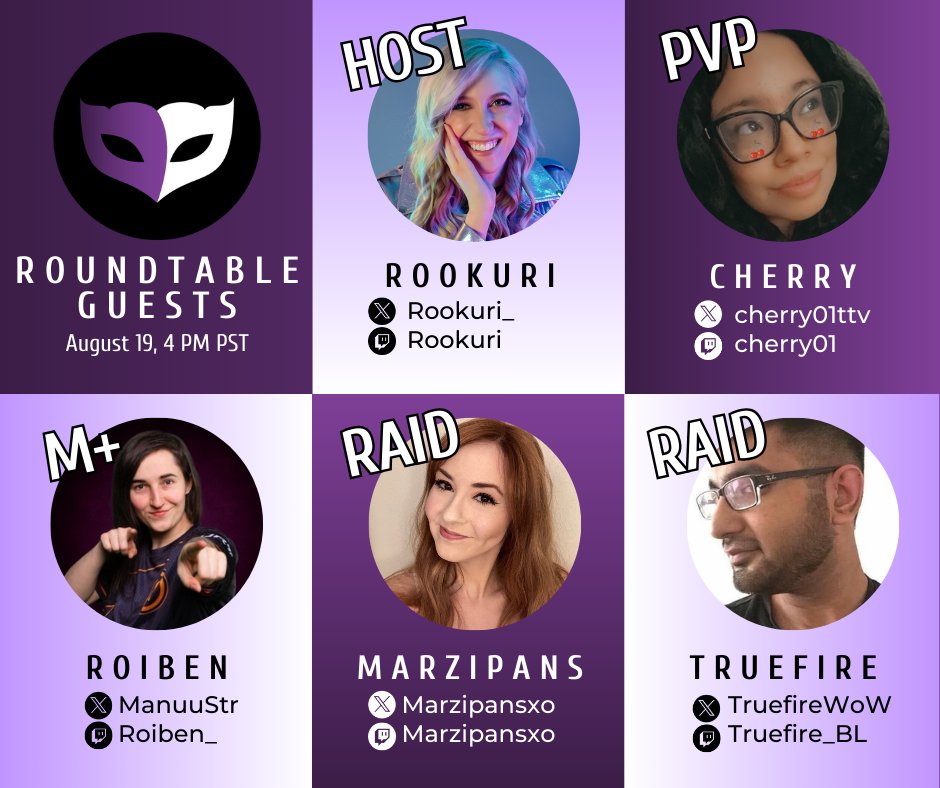 Our  roundtable is LIVE NOW! 🚨

Tune in at twitch.tv/visagecommunity.