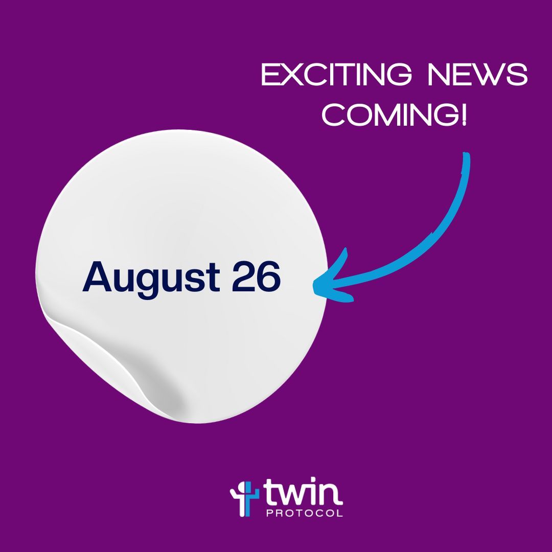 twinprotocolAI's tweet photo. We're unveiling something exciting at the #TaketheLeadWomen #PowerUpConference on Monday, August 26. Any guesses on what we're announcing? 

#WomensEqualityDay https://t.co/4PDENUmwaA