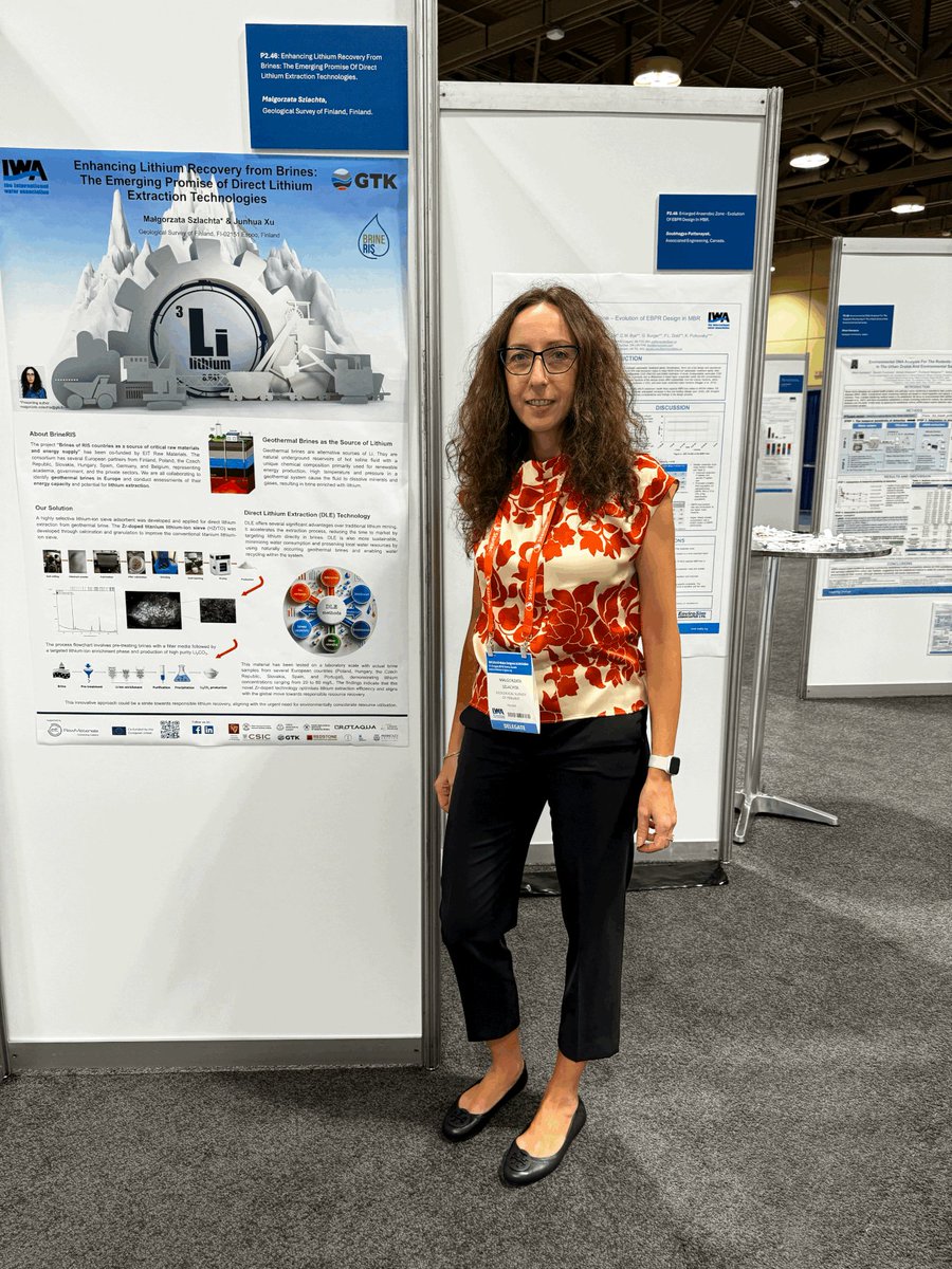 BrineRIS_'s tweet photo. We are happy to be present in Toronto at the International Water Association's World Water Congress where Małgorzata Szlachta from Geological Survey of Finland (GTK) / Geologian tutkimuskeskus (GTK) communicated our BrineRIS project to the World's water community.
#BrineRIS https://t.co/tCbSPl8yJx