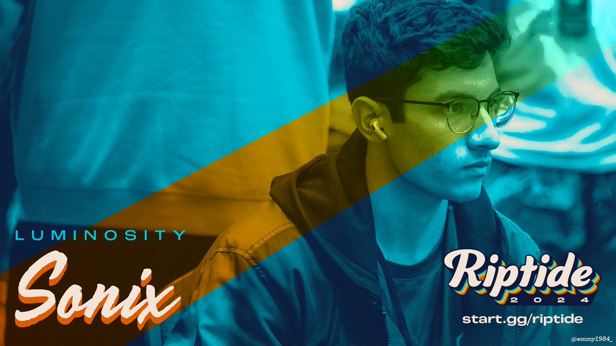 RiptideSSB's tweet photo. 🌊You know the vibes. He is the world's best Sonic, North America's #1 player and rank #3 globally! Hailing from Santo Domingo, Dominican Republic, we are ecstatic to announce that @Luminosity's @UltimateSonix will make his Riptide debut this September 6-8! https://t.co/S4hmRAPE1D