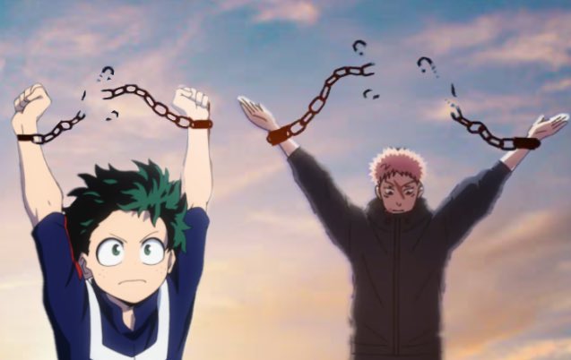 miodriya's tweet photo. they’re both finally free https://t.co/5KN9lrnfHX