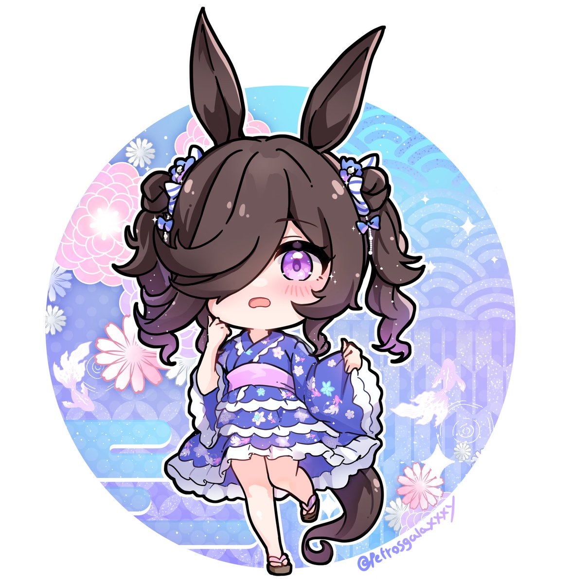 浴衣ドレス(お兄さまセレクト)

#ライスシャワー
#ウマ娘