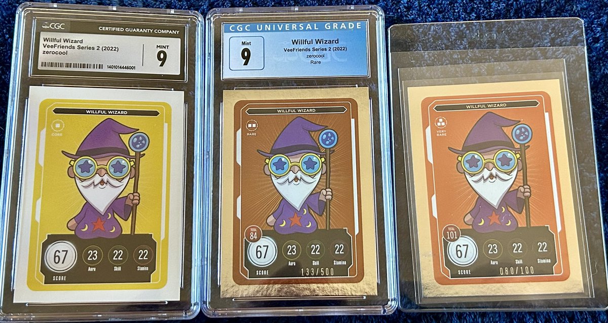 The wizard family is growing. But it’s about to get a little bigger… another wizard in the way, but which?? Perhaps an older, more wise wizard from a very important home? 

#veefriends #veefriendcards
