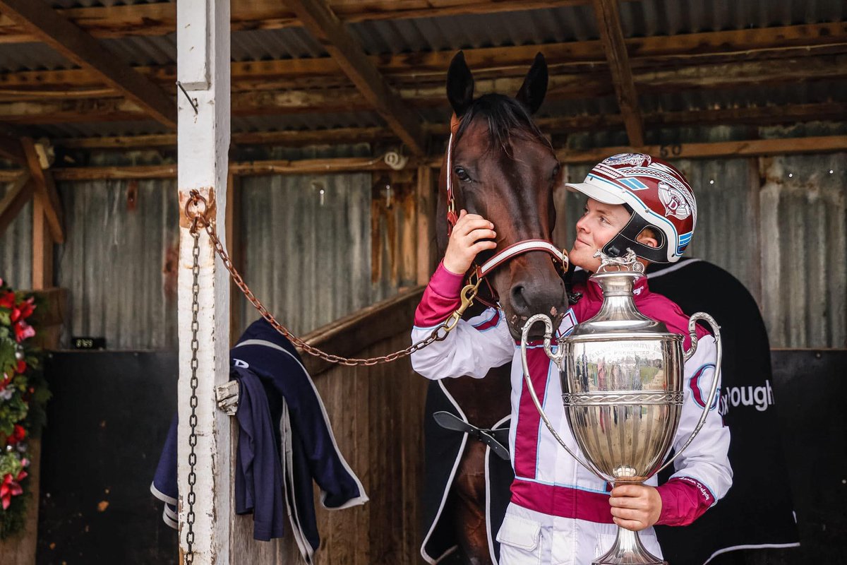 KentuckianaNZ's tweet photo. Our superstar🏆🐴KRUG aka Jack officially retired.
Starring at every level of the sport, KRUG will now attempt to reach greater heights at stud.
Horses as good as him don’t come along often -Group1 wins at 2yo, 3yo and Open Class!
Standing at Phoebe Standardbreds for $2,500 +GST. https://t.co/bZQ200xzP3