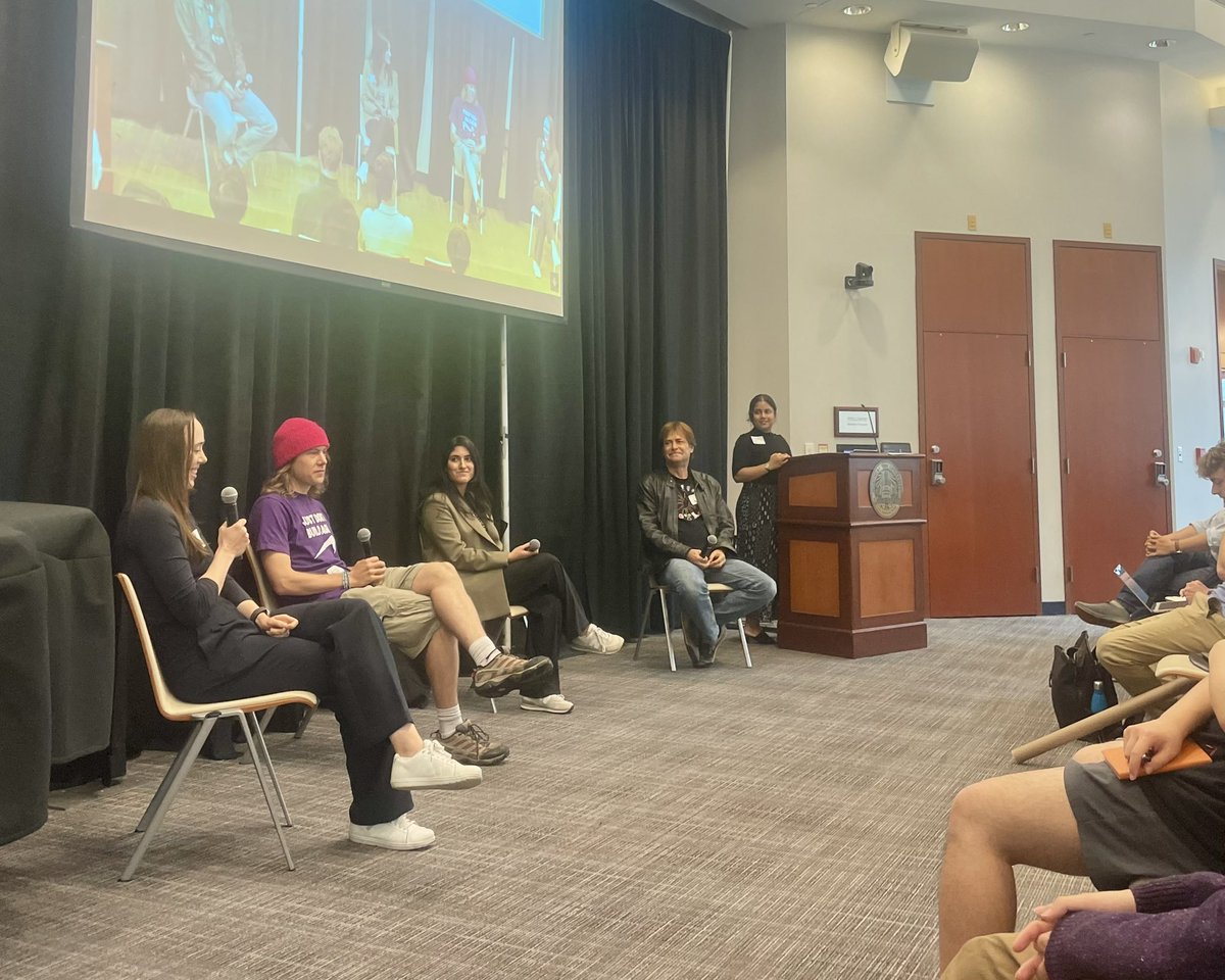 Angie Boggust (@angie_boggust) on Twitter photo Had a blast discussing how mechanistic interpretability can improve AI safety at #NEMI2024 🤖
Thanks to <a href="/davidbau/">David Bau</a>, <a href="/tegmark/">Max Tegmark</a>, <a href="/kpal_koyena/">Koyena Pal</a>, <a href="/ke_li_2021/">Kenneth Li</a>, <a href="/ericjmichaud_/">Eric J. Michaud</a> & @BrinkmannJannik for bringing us together! And to my amazing co-panelists <a href="/OrgadHadas/">Hadas Orgad</a> & <a href="/DavidSKrueger/">David Krueger</a>! Had a blast discussing how mechanistic interpretability can improve AI safety at #NEMI2024 🤖
Thanks to <a href="/davidbau/">David Bau</a>, <a href="/tegmark/">Max Tegmark</a>, <a href="/kpal_koyena/">Koyena Pal</a>, <a href="/ke_li_2021/">Kenneth Li</a>, <a href="/ericjmichaud_/">Eric J. Michaud</a> & @BrinkmannJannik for bringing us together! And to my amazing co-panelists <a href="/OrgadHadas/">Hadas Orgad</a> & <a href="/DavidSKrueger/">David Krueger</a>!