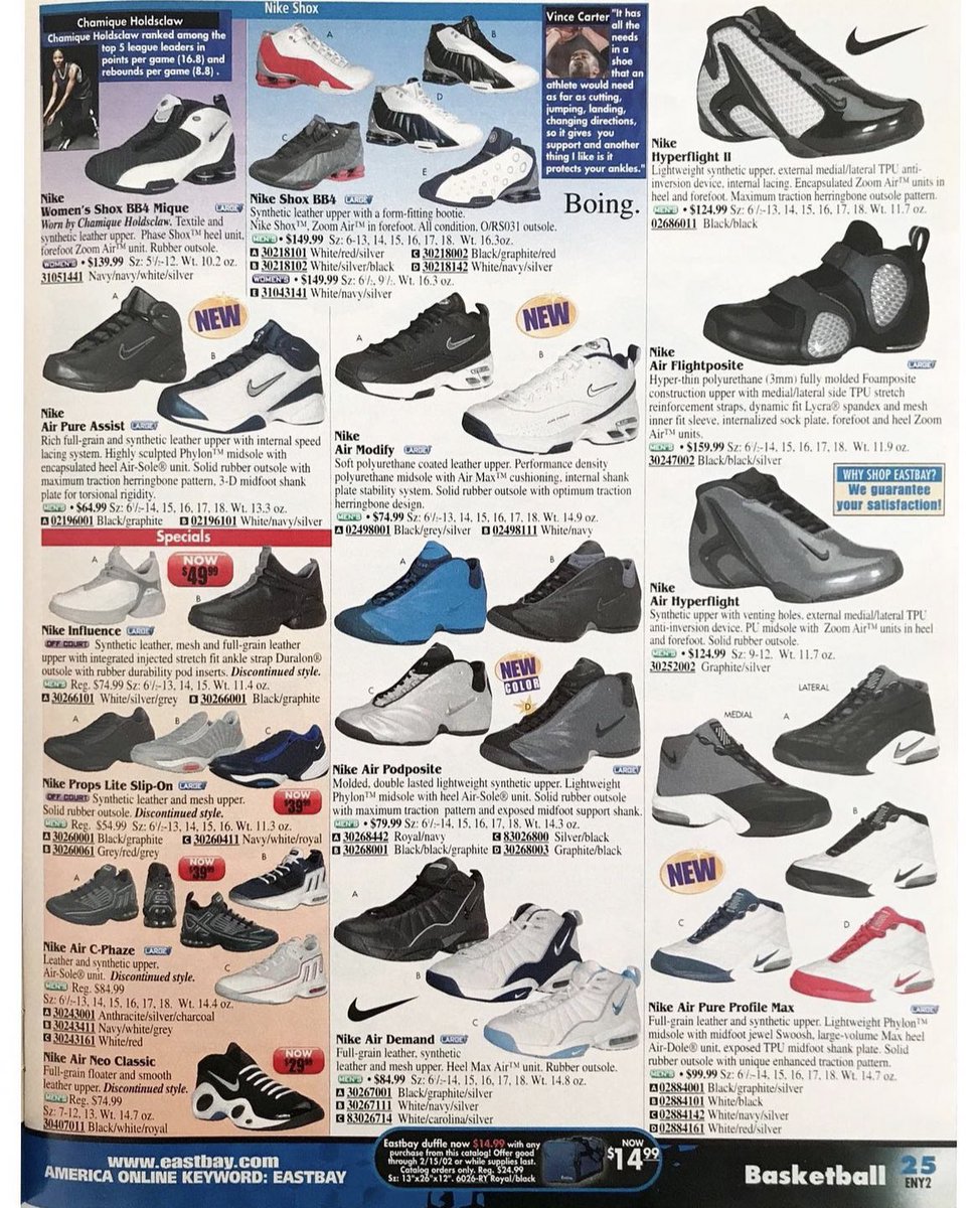 Man, I miss flipping through all the old Eastbay catalogs wishing I could buy everything in it. #Eastbay