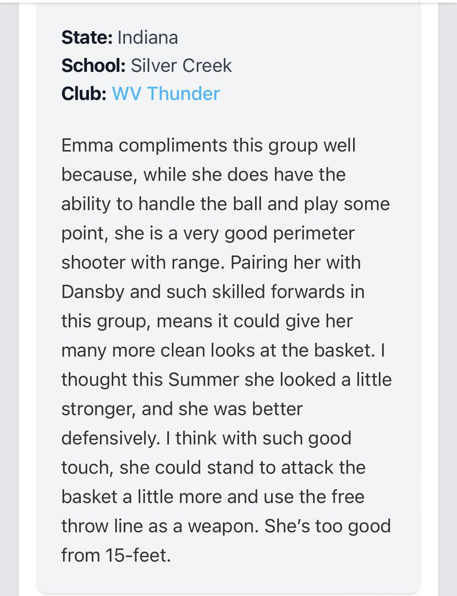 SCHSGBB's tweet photo. Clark County ranks 8th out of 92 counties for top lady basketball talent in the state. The Lady Dragons are well-represented, with three players making the list: @EmmaSchoen26 @RennBrooklynn and @lydia_wright32 https://t.co/QhA96heqXg