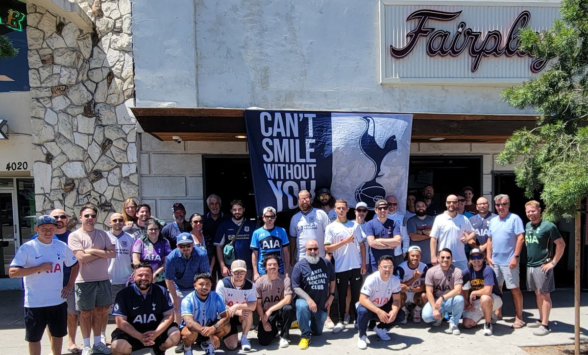 Monday crew! TTID! 🍻⚽️🤟

#TottenhamHotspur #COYS #THFC #sandiego #spursusa #SpursOfficial <a href="/FairplayNp/">FairplayNP</a>