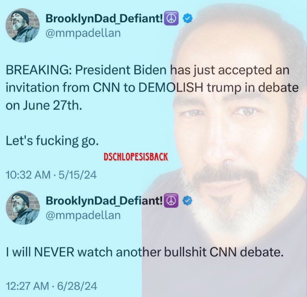 DschlopesIsBack's tweet image. Not as defiant as Brooklyn Dad...