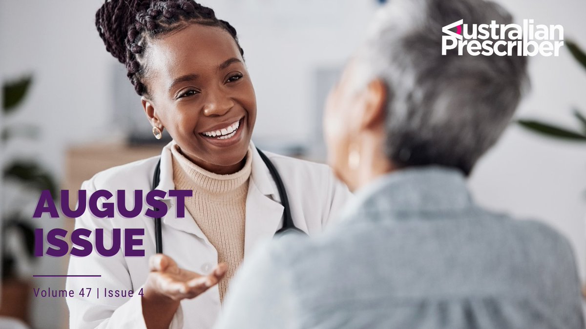 New journal issue release! The August issue of #AustralianPrescriber highlights the pharmacological management of polycystic ovary syndrome, safe medication management during transitions of care, a judicious approach to investigations for inflammatory arthritis, and more.

Plus,