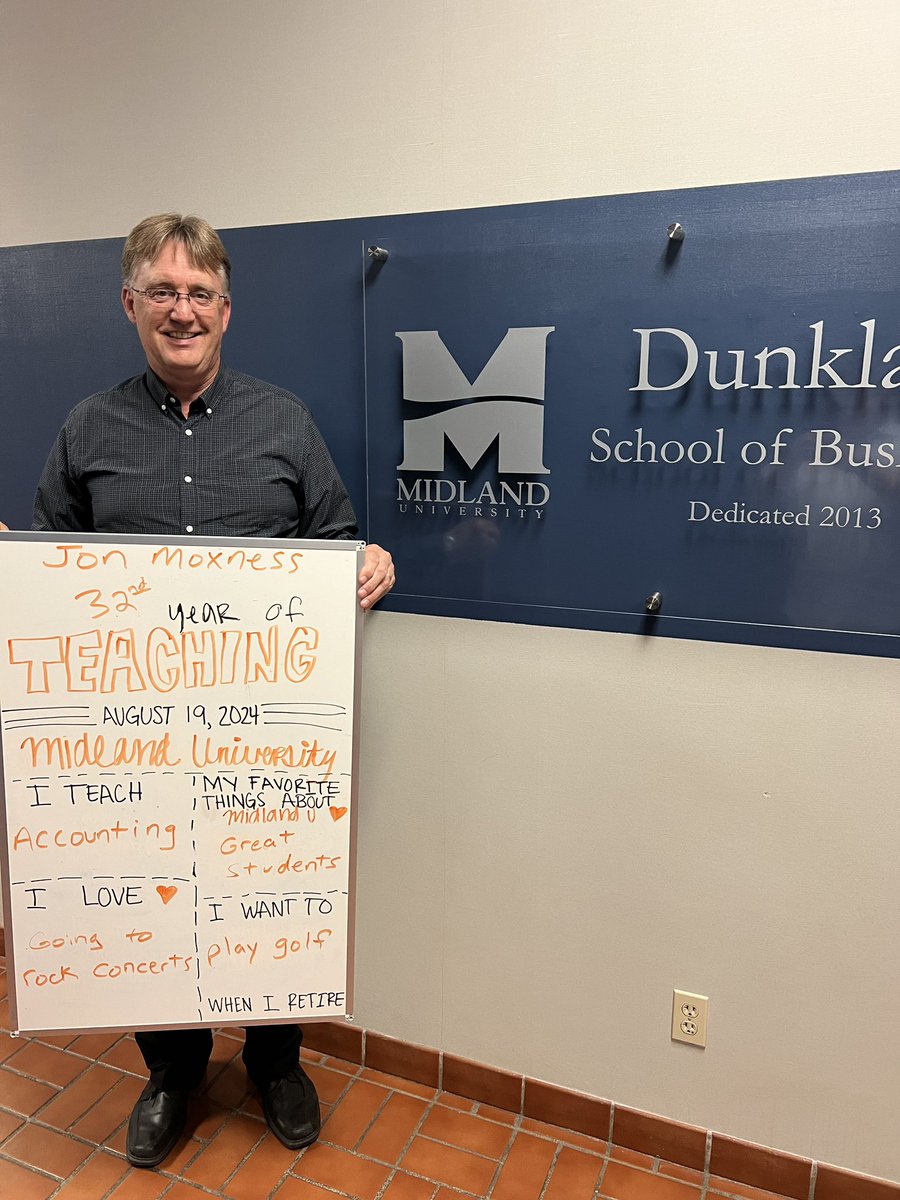 Midland University Dunklau School of Business tweet media