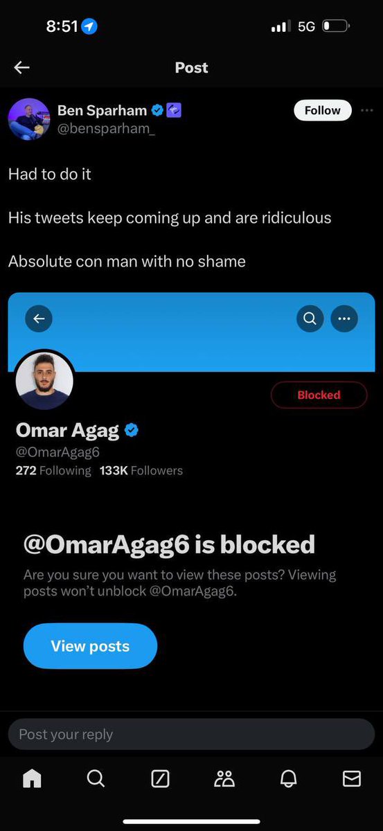 Omar Agag tweet media