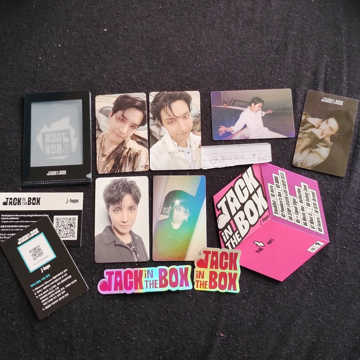 jhcollect's tweet photo. VENDA/VENDO

💜 Jack in the box completo 
✨ R$130,00 com frete incluso 
✨ sem avarias 
✨ mando vídeos pelo wpp 
💜 feedbacks positivos no fixado. 

📍jhope BTS hoseok hobi j-hope jitb pob early bird kpop drop card album https://t.co/saB53GJmWR