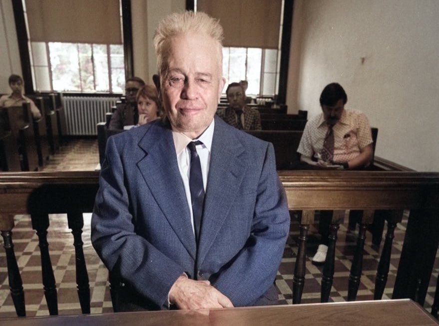 TFTCryptPodcast's tweet image. I colorized these photographs of Ed Gein for an upcoming episode and thought the results were too incredible not to share. It’s fascinating how these events have always been seen in black and white, but with advancements in technology, we’re able to see different dimensions of…