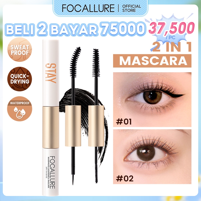 ShopeePromoID's tweet photo. ✨ FOCALLURE 2 In 1 Waterproof Maskara &amp; Eyeliner fiber eyelash primer✨

Checkout Sekarang 👇                
https://t.co/SkGwdQT9lN https://t.co/AThSwlpKTo