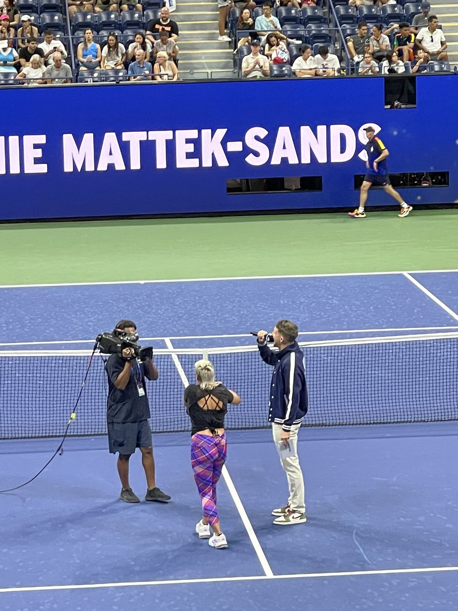 This man gets everywhere! <a href="/jtztv/">James Tzanoudakis</a> 

#itfc
<a href="/usopen/">US Open Tennis</a> 
#nyc