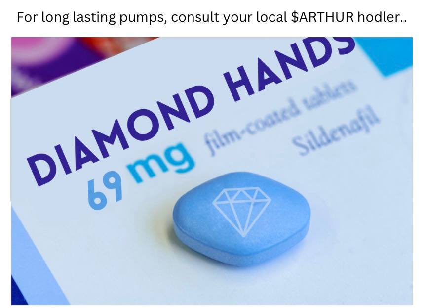 auielq_sti's tweet image. Diamond Hands $ARTHUR 

Website: arthurerc.com
Tg: @arthurerctoken
X: x.com/arthurerctoken

0xb6d0072d48806cdb7304fc9ea4e92b02906eeab4