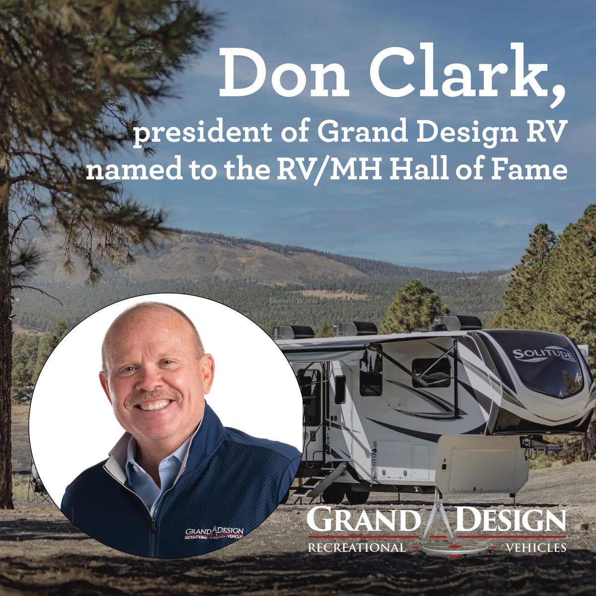 Winnebago Industries (@winnebagoind) on Twitter photo Congratulations to Don Clark, President of <a href="/Granddesignrv/">Grand Design RV</a> , on his induction into the 2024 RV/MH Hall of Fame. Read more: rvbusiness.com/stellar-names-… Congratulations to Don Clark, President of <a href="/Granddesignrv/">Grand Design RV</a> , on his induction into the 2024 RV/MH Hall of Fame. Read more: rvbusiness.com/stellar-names-…