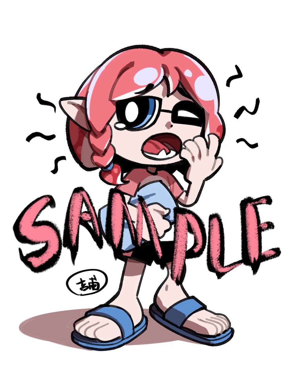 jifu333's tweet photo. commissions #SplatoonOC #splatoonart https://t.co/SrK2XR20LC