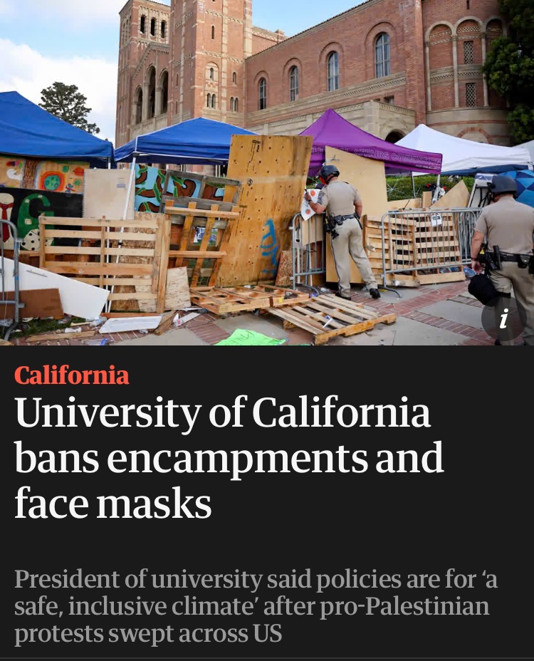 This UC policy is an embarassing attack on free speech that gives political cover to genocide.

As a Jewish faculty member at Berkeley, I felt safe supporting the encampment last year. Now I feel like my boss is weaponizing my identity to crack down on dissent against genocide.
