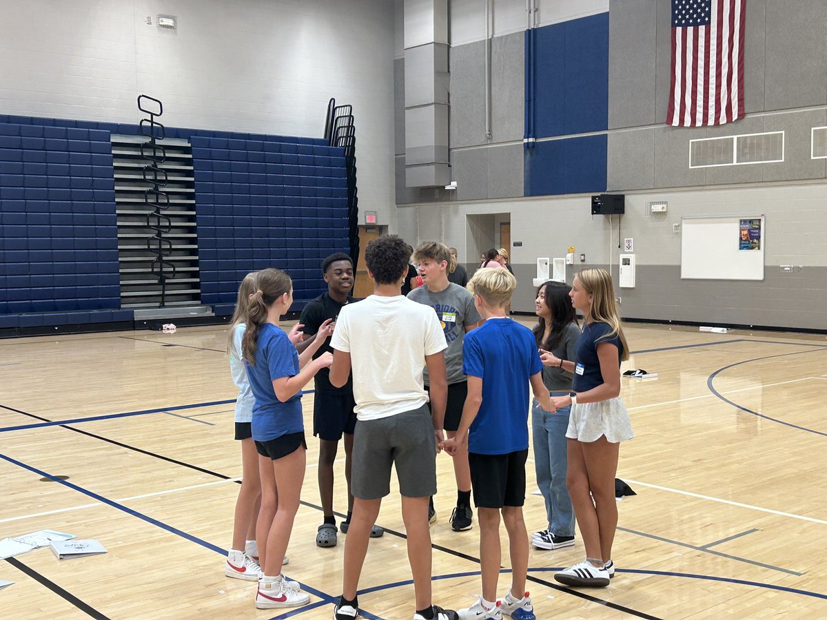 Extremely appreciative of our 8th grade WEB Leaders for their hard work and preparation during our training days today and Friday. We can’t wait to welcome our DMS 6th graders for Orientation Day tomorrow! #dmsleads