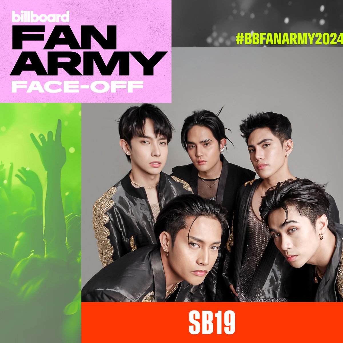 billboard (@billboard) on Twitter photo #ATIN, where you at?! 👋
Show your support for <a href="/SB19Official/">SB19 Official</a> by voting in the FINAL round of #BBFanArmy2024: blbrd.cm/3XQ60wd #ATIN, where you at?! 👋
Show your support for <a href="/SB19Official/">SB19 Official</a> by voting in the FINAL round of #BBFanArmy2024: blbrd.cm/3XQ60wd