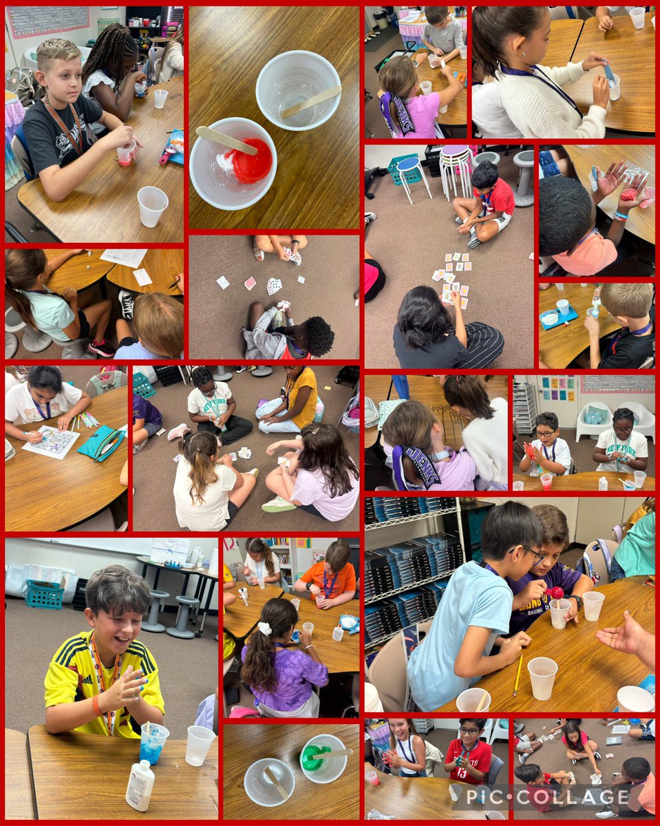 A great way to start our week! We learned some new math games, worked on our notebook covers, and learned about lab safety by making our own bouncy balls! <a href="/MJEFifthGrade/">MJE Fifth Grade</a> <a href="/MJEjags/">Jenks Elementary</a>