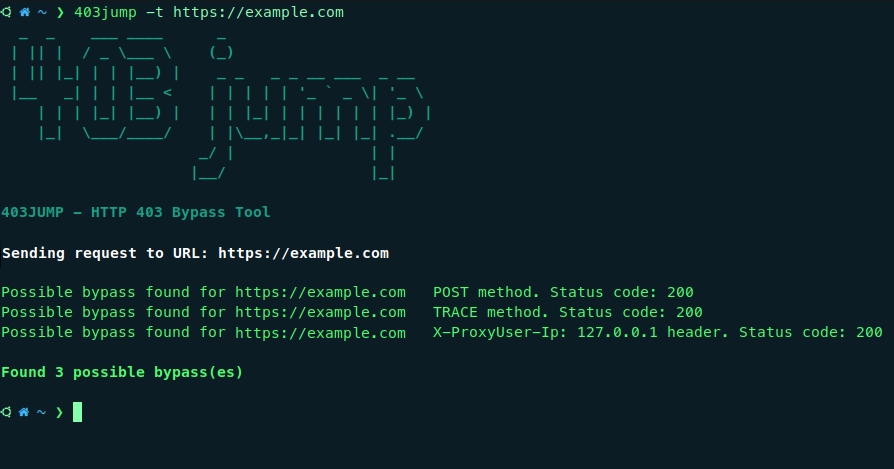 403JUMP

أداة مصممة لمختبري الاختراق وصائدي الأخطاء للتحقق من أمان تطبيقات الويب. تهدف إلى تجاوز صفحات HTTP 403 (المحظورة) باستخدام تقنيات مختلفة.

github.com/trap-bytes/403…

#cybersecurity #pentesting #bugbounty