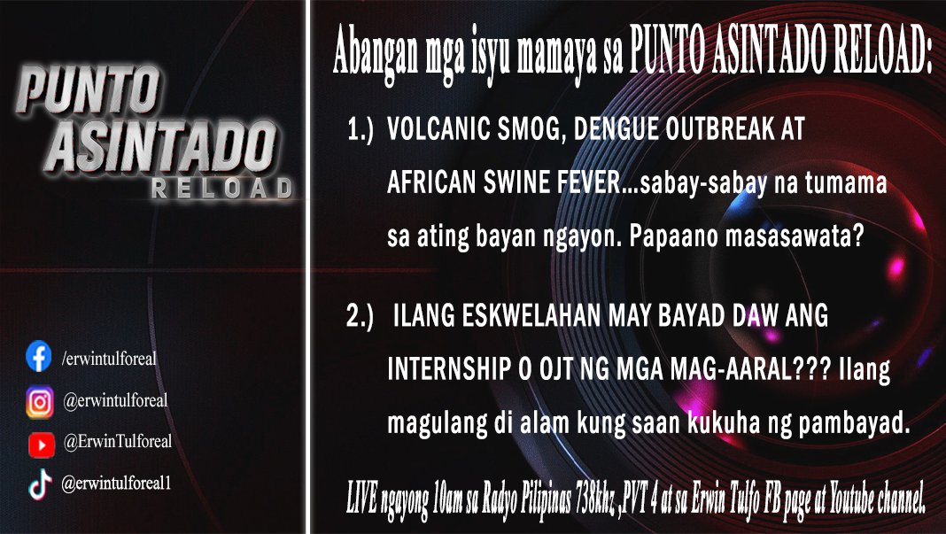 Erwin Tulfo (@erwintulforeal) on Twitter photo 