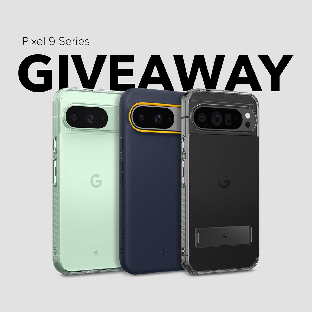 CaseologyU's tweet photo. 🏆 𝔾𝕀𝕍𝔼𝔸𝕎𝔸𝕐 Try to win a Caseology case for your beloved Google Pixel 9/9 Pro!🍀

To enter:
1️⃣ Follow us. @CaseologyU 
2️⃣ Like ❤️ this post
3️⃣ Comment below with the caseology lineup you want to get!

#giveaway #GiveawayAlerts https://t.co/8kWIDQnZR7