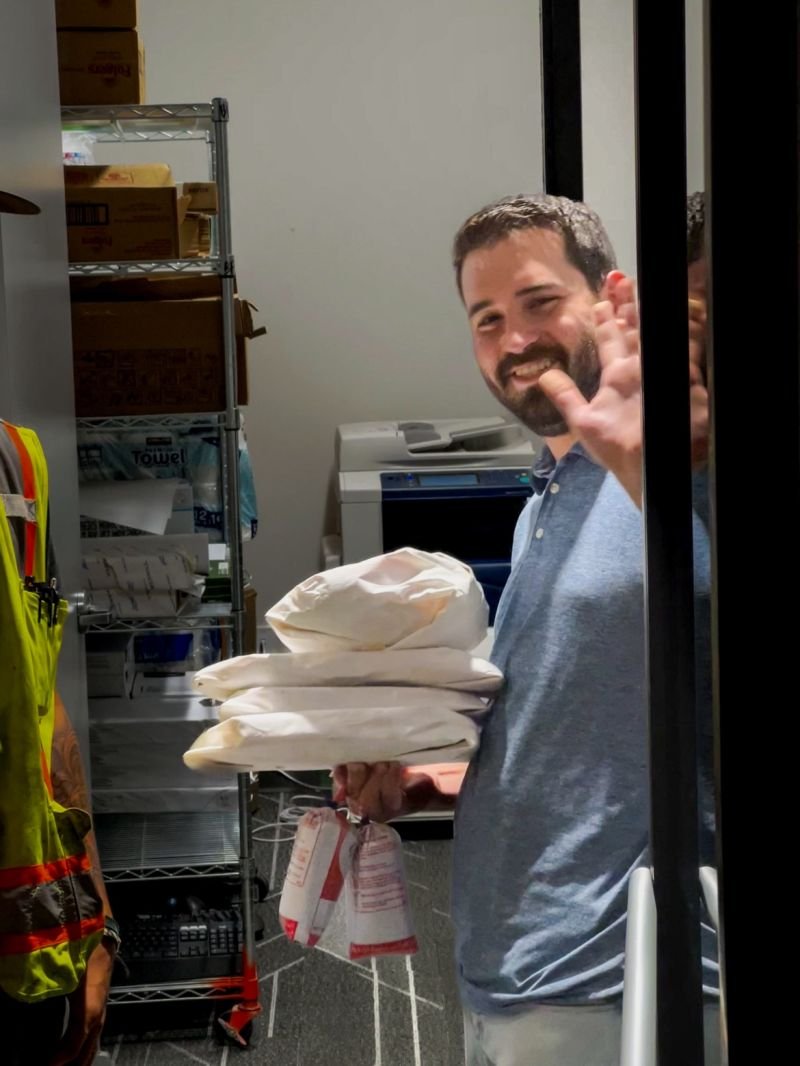HaysElectrical's tweet photo. We’re deeply thankful to our CEO, Eric Hays, for his support after Hurricane Beryl. He generously provided meat to staff who lost groceries due to power outages.

Thank you, Mr. Hays, for caring for the Hays Electrical Services family! 🙏

#TheHaysWay #HESFamily #HurricaneBeryl https://t.co/MlynHtixss