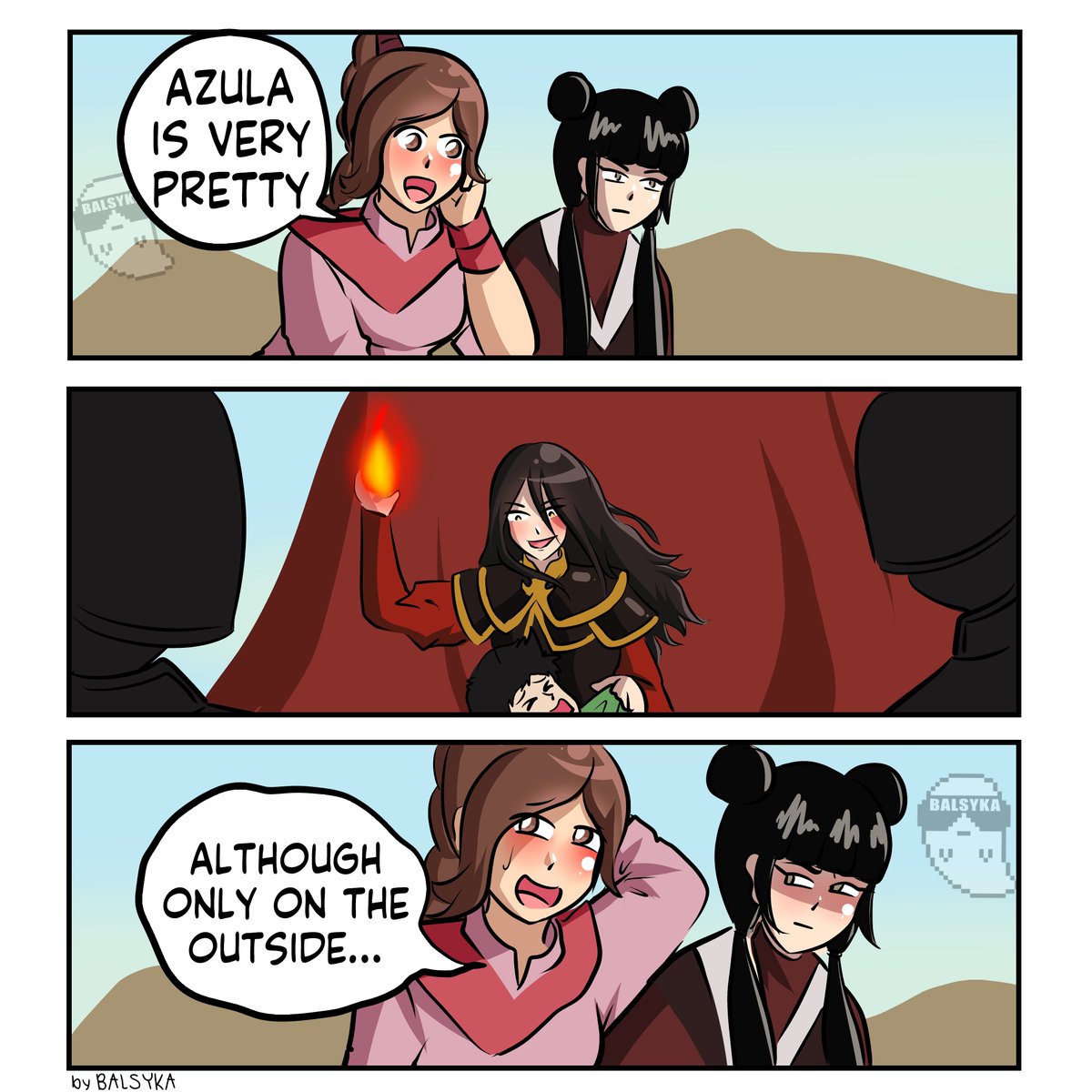 BalsykaART's tweet photo. Nobody is perfect :#
mis redes --> https://t.co/o2pFExduzt
tags-->#tyzula #AvatarTheLastAirbender #princessazula #tylee #Balsyka https://t.co/JxgKZEMTbR