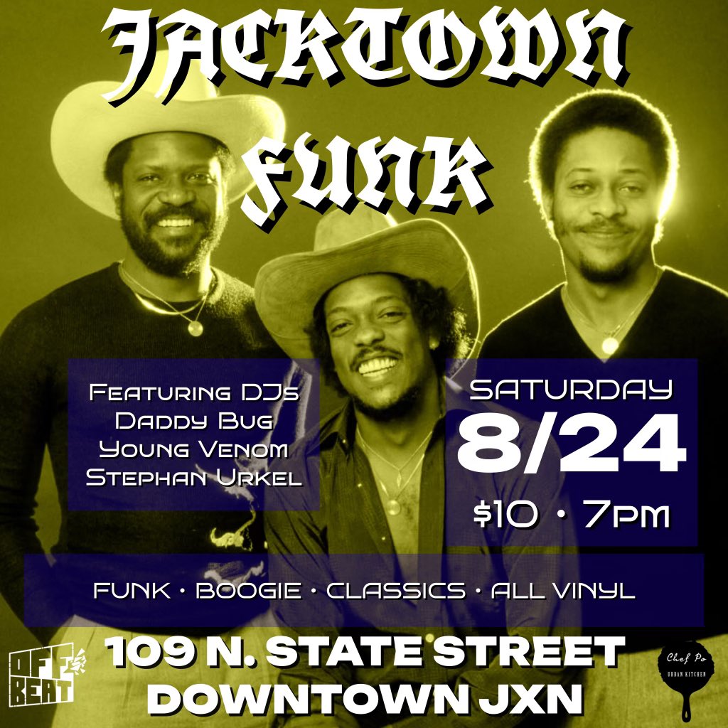 8/24

I’m gonna be at <a href="/OFFBEATjxn/">Offbeat</a> with <a href="/djyoungvenom/">a decade of selling records and comics.</a> and Stephan Urkel branging that STANK.