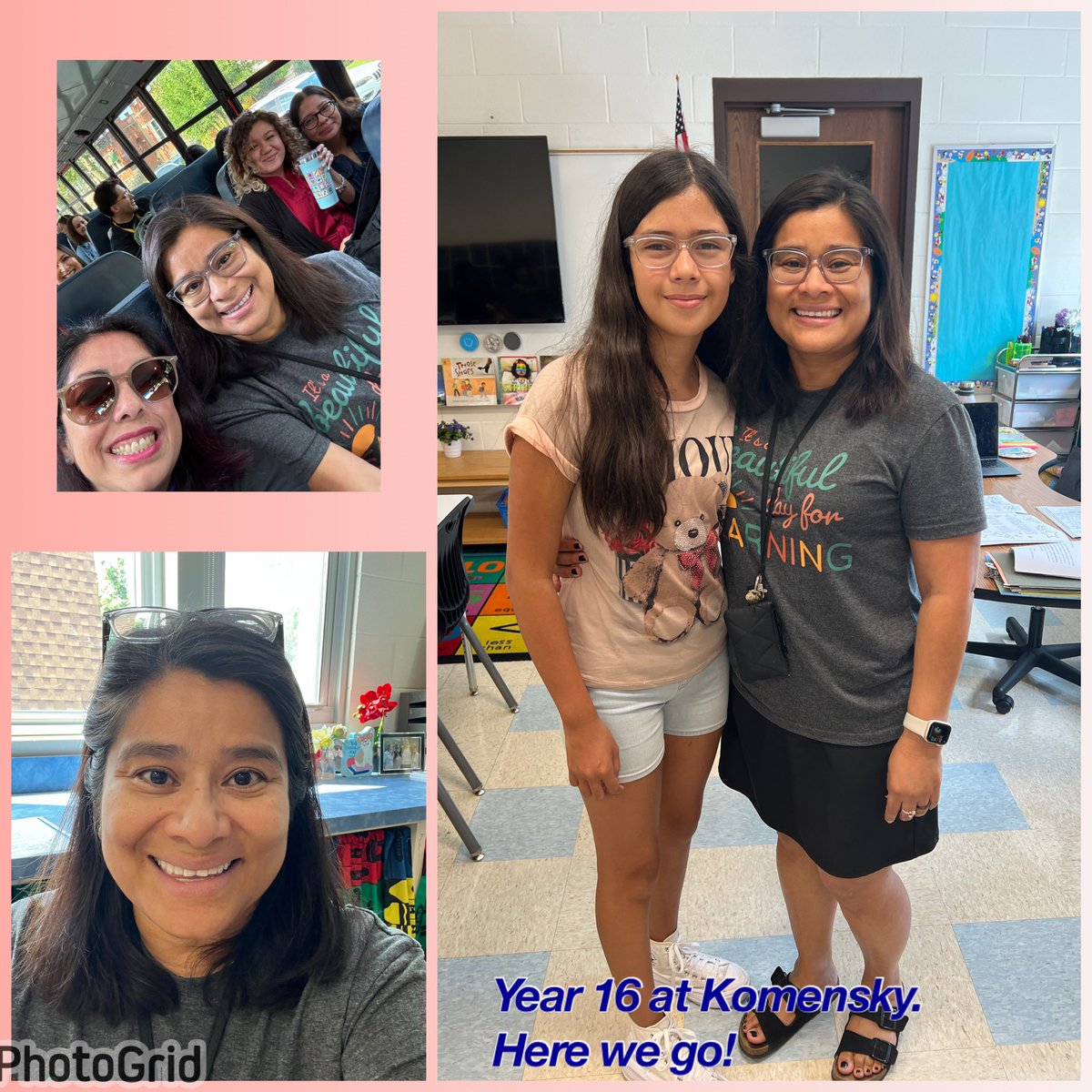 It was a very nice start to my 16th year at Komensky. The best part was some of my past students visited me. Always a true blessing to see them. Here is to an AMAZING 2024-2025 school year! #d100inspires