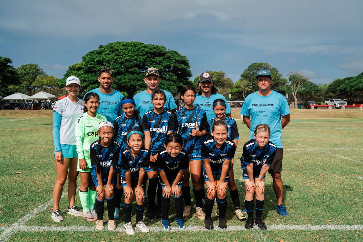 PacificRimCup's tweet photo. Throwback to our incredibly talented teams at the PRC tournament🌈

Thank you all players who made this event unforgettable👏

#PacificRimCup
👉https://t.co/PmSxlucndV

#Hawaii #Honolulu #BlueUnited #SeattleSounders #MLS @deloitte_jp @OutriggerResort @IACETRAVEL @BlueUnitedeFC https://t.co/8DWfYD1Gr0