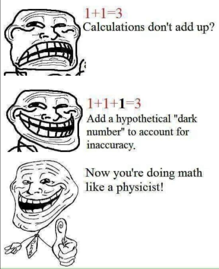 ThePhysicsMemes's tweet photo. Theorical physicists be like #physics https://t.co/1iSWR3GNKa