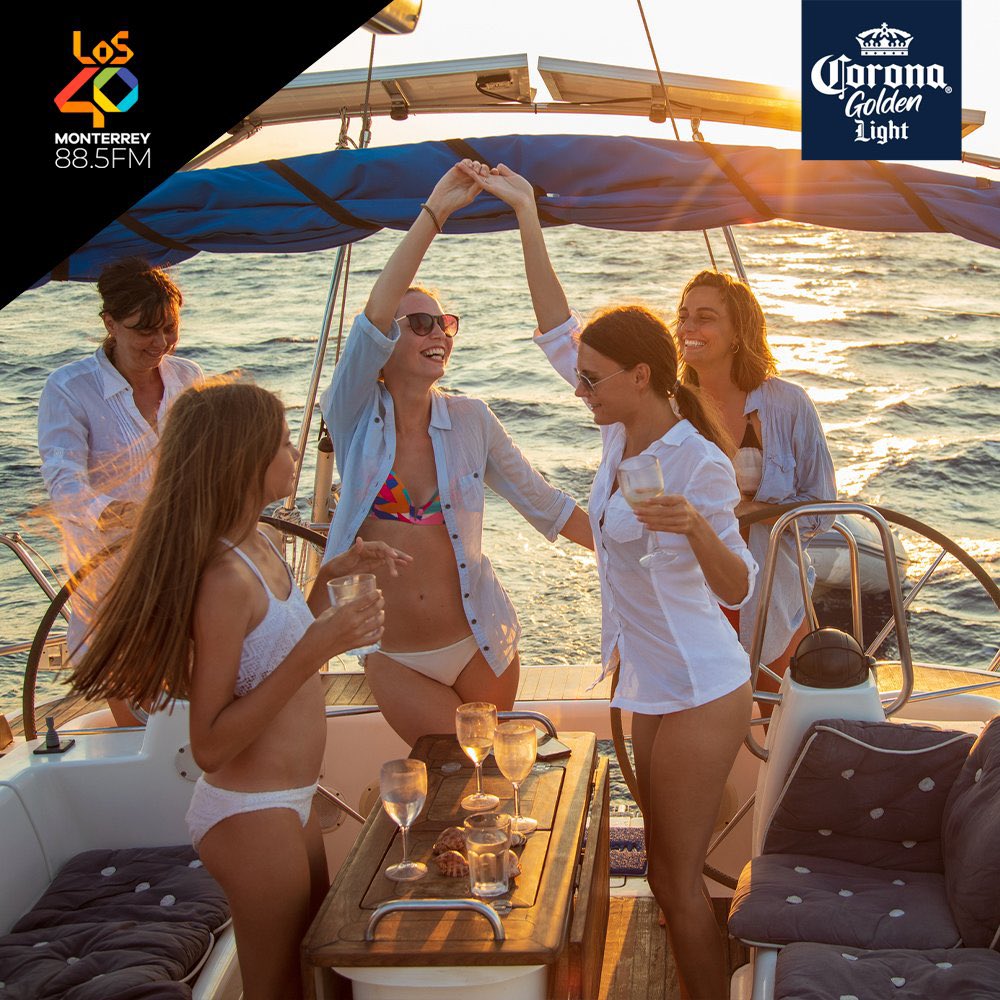 los40monterrey's tweet photo. ¡La fiesta en el catamarán de LOS40 te espera! 🌊 🎉
Gana tu acceso dorado con Corona Golden Light, usa los hashtags #LaLightConMásSabor y #CoronaGoldenLight. Etiqueta a tus amigos, dinos por qué quieres ir y súmate a la diversión.

Corona Golden Light, la light con más sabor. https://t.co/rXPuB5kGeK