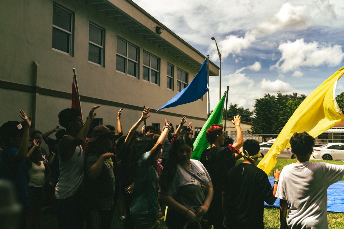 MiamiYFC's tweet photo. School's back in session! 📚 As we dive into a new year, Time to eminisce about the amazing memories from this summer's camp. ☀️ Here's a little throwback! https://t.co/FjUFONMQta
