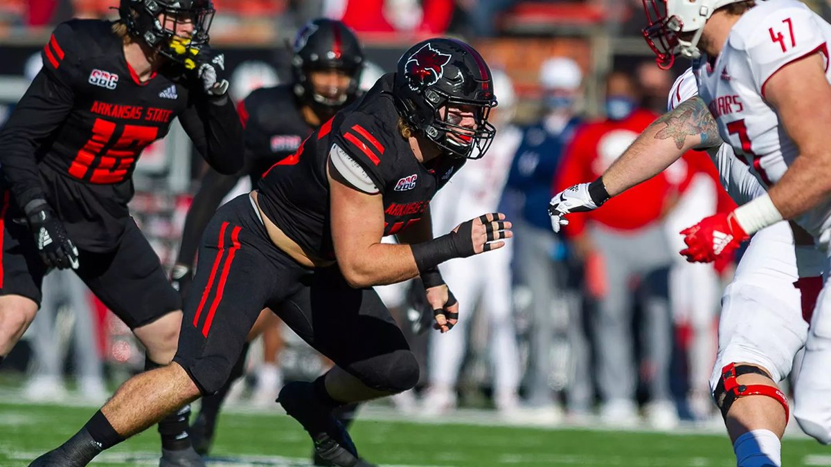 Sean Oliver ⭐️ (@seanoliver33) on Twitter photo #AGTG After a great conversation with <a href="/CoachNickGrimes/">Nick Grimes</a> Im blessed to receive an offer from <a href="/AStateFB/">Arkansas State Football</a> <a href="/robharley34/">Coach Harley</a> <a href="/CoachReynolds81/">Vince Reynolds</a> <a href="/CoachMcLa/">Gabe McLaughlin</a> <a href="/CoachStuJohnson/">Stu Johnson</a> <a href="/modle1112/">Michael Odle</a>
#WolvesUp 🐺🤘🏾 #AGTG After a great conversation with <a href="/CoachNickGrimes/">Nick Grimes</a> Im blessed to receive an offer from <a href="/AStateFB/">Arkansas State Football</a> <a href="/robharley34/">Coach Harley</a> <a href="/CoachReynolds81/">Vince Reynolds</a> <a href="/CoachMcLa/">Gabe McLaughlin</a> <a href="/CoachStuJohnson/">Stu Johnson</a> <a href="/modle1112/">Michael Odle</a>
#WolvesUp 🐺🤘🏾