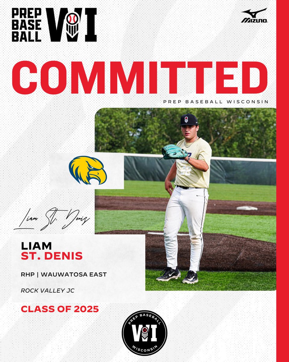 Prep Baseball Wisconsin (@prepbaseballwi) on Twitter photo RHP Liam St. Denis (Wauwatosa East, 2025) commits to Rock Valley JC.
St. Denis excelled on the mound at the Wisconsin State Games a couple of weeks ago with a competitive three-pitch mix. βοΈ
(@GoldenEagleBSBL | <a href="/TEHSbaseball/">Tosa East Baseball</a>)
#WIStateGamesCommit
π€: loom.ly/jlrzDPo RHP Liam St. Denis (Wauwatosa East, 2025) commits to Rock Valley JC.
St. Denis excelled on the mound at the Wisconsin State Games a couple of weeks ago with a competitive three-pitch mix. βοΈ
(@GoldenEagleBSBL | <a href="/TEHSbaseball/">Tosa East Baseball</a>)
#WIStateGamesCommit
π€: loom.ly/jlrzDPo