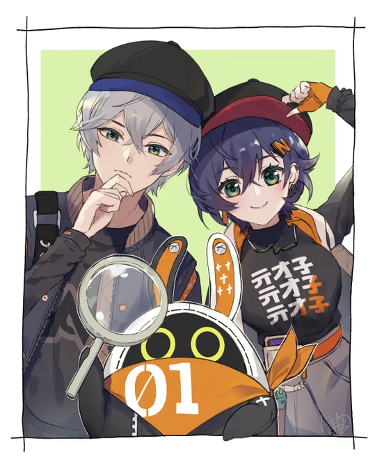 プロキシ兄妹とイアス
「変装調査に行こう!」
 #ゼンゼロ 